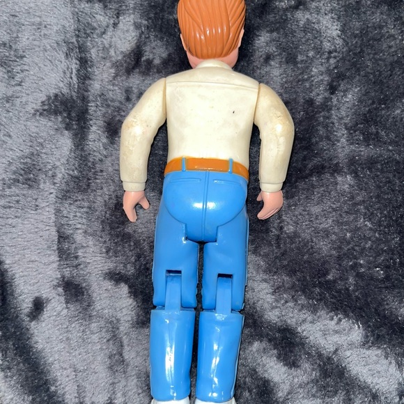 Vintage Fisher Price Loving Family Dollhouse Dad Father Doll Figure 1993 Toy - Picture 5 of 8